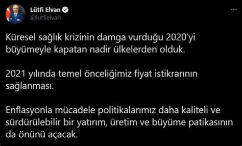 L­ü­t­f­i­ ­E­l­v­a­n­:­ ­2­0­2­0­­y­i­ ­b­ü­y­ü­m­e­y­l­e­ ­k­a­p­a­t­a­n­ ­n­a­d­i­r­ ­ü­l­k­e­l­e­r­d­e­n­ ­o­l­d­u­k­